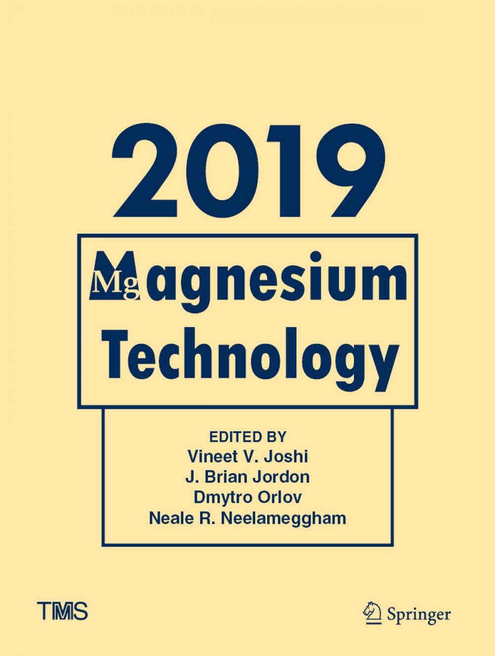 Big bigCover of Magnesium Technology 2019