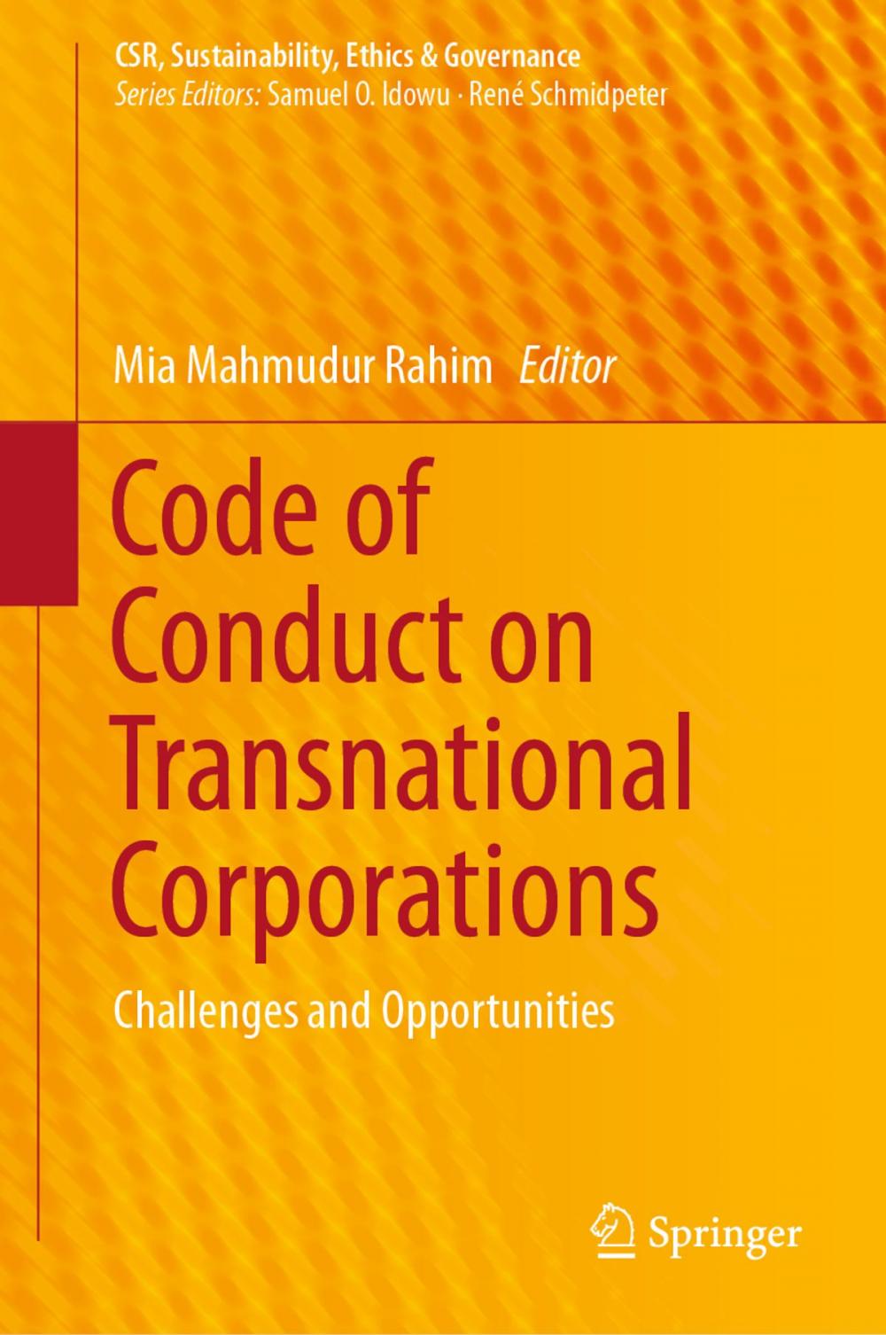 Big bigCover of Code of Conduct on Transnational Corporations