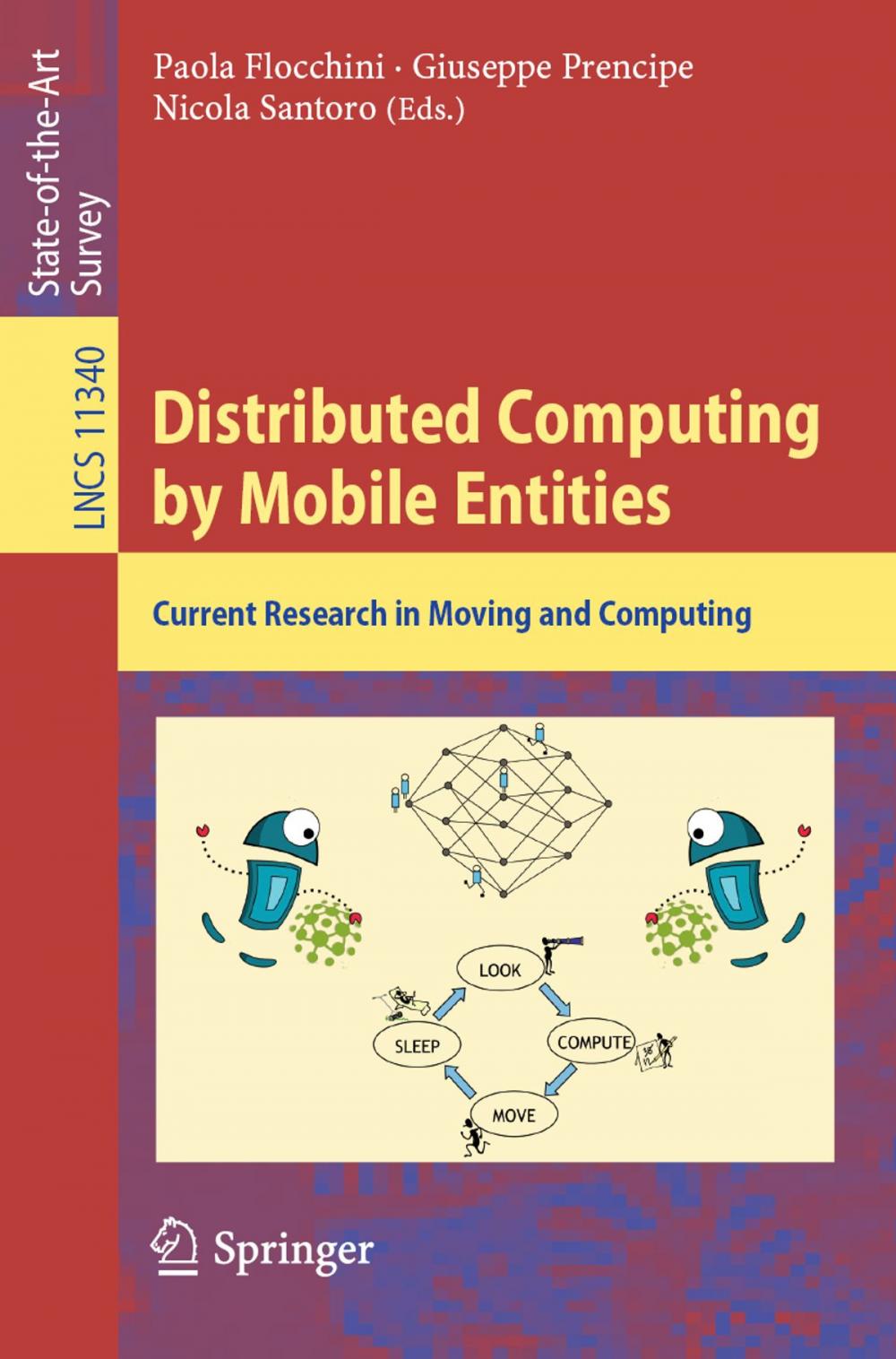 Big bigCover of Distributed Computing by Mobile Entities