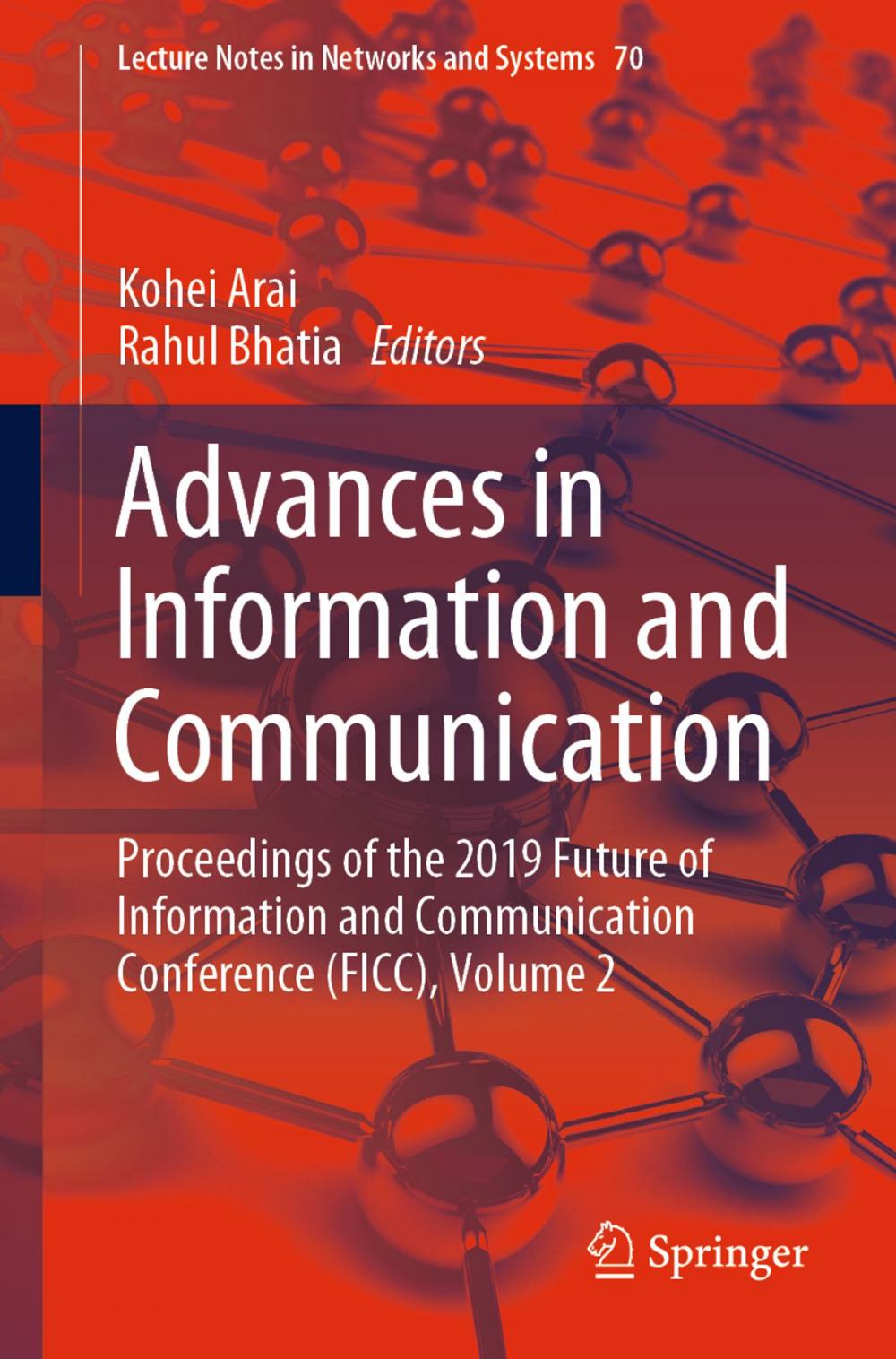 Big bigCover of Advances in Information and Communication