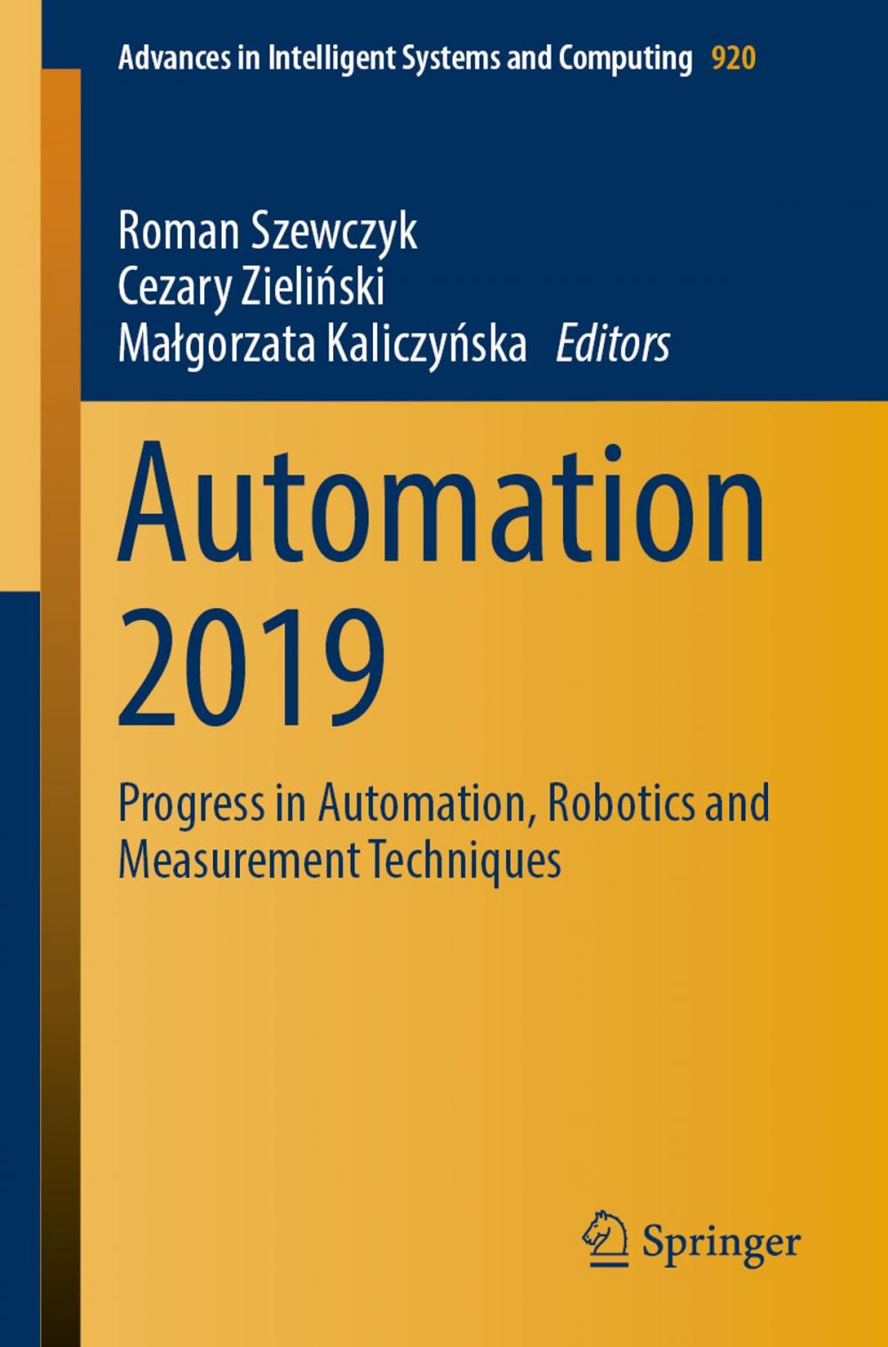 Big bigCover of Automation 2019