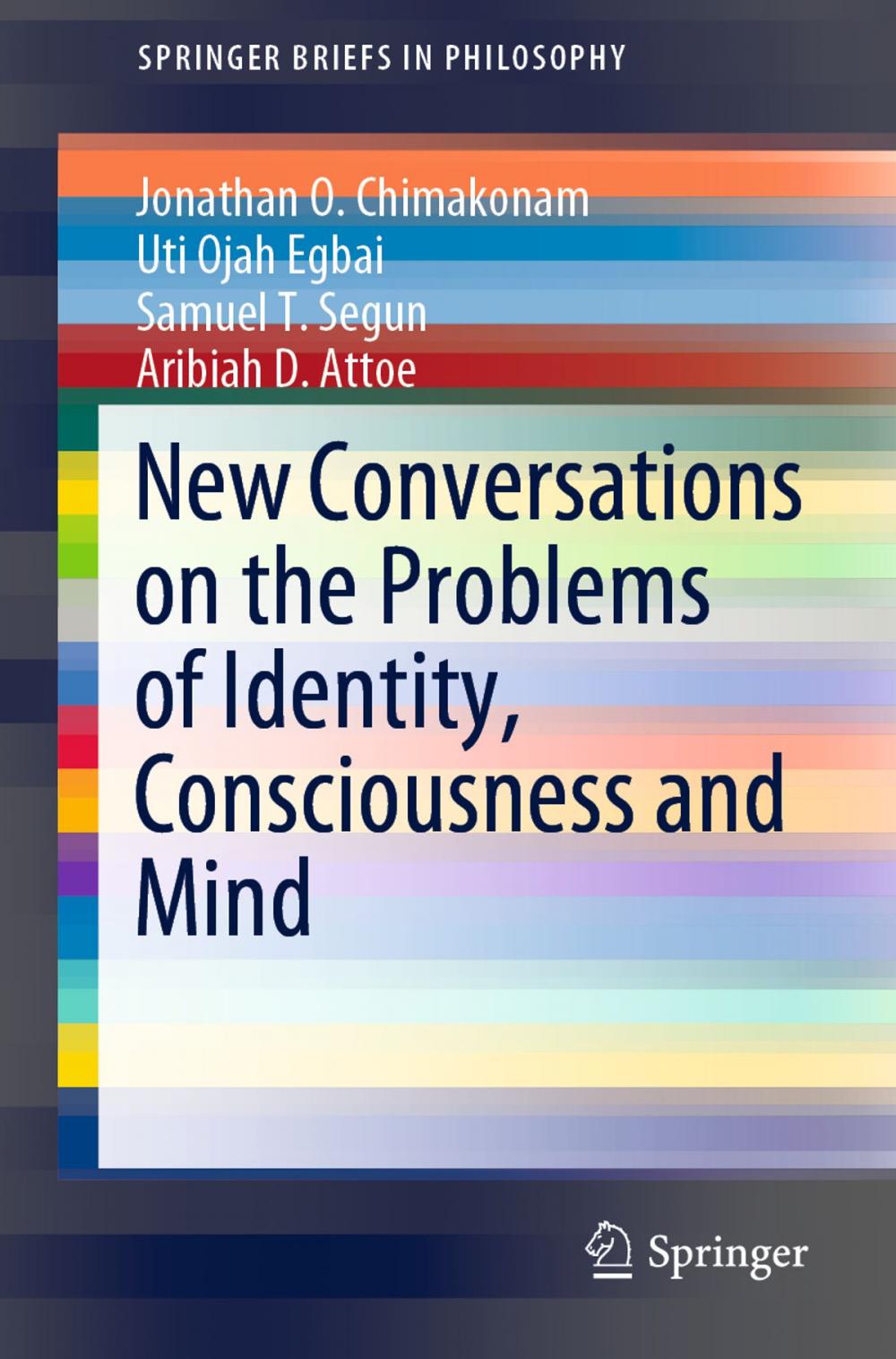 Big bigCover of New Conversations on the Problems of Identity, Consciousness and Mind