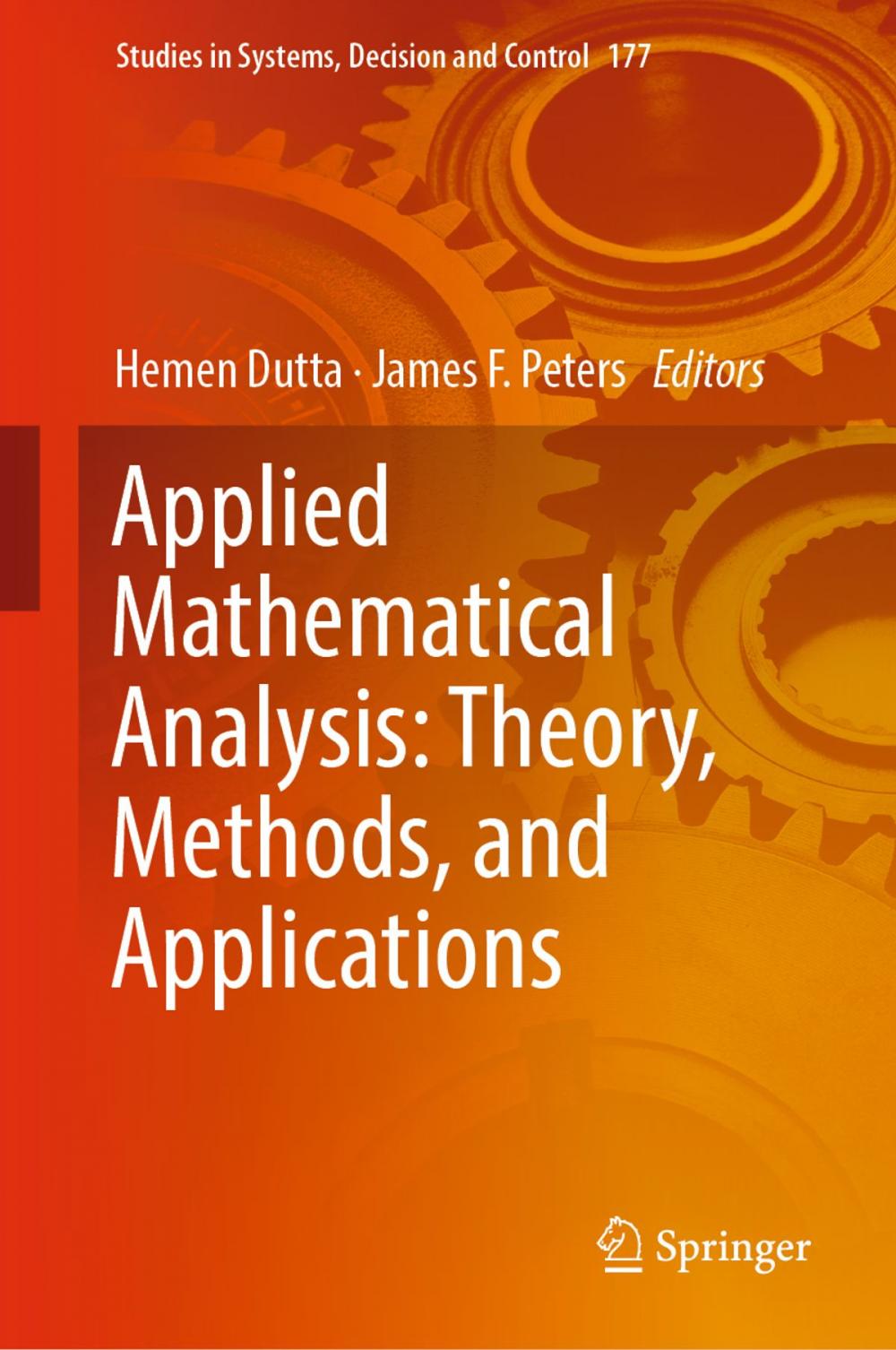 Big bigCover of Applied Mathematical Analysis: Theory, Methods, and Applications