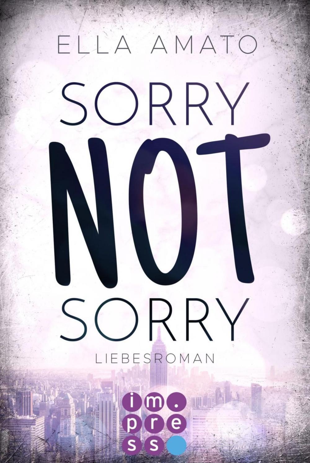 Big bigCover of Sorry Not Sorry (Liebesroman)