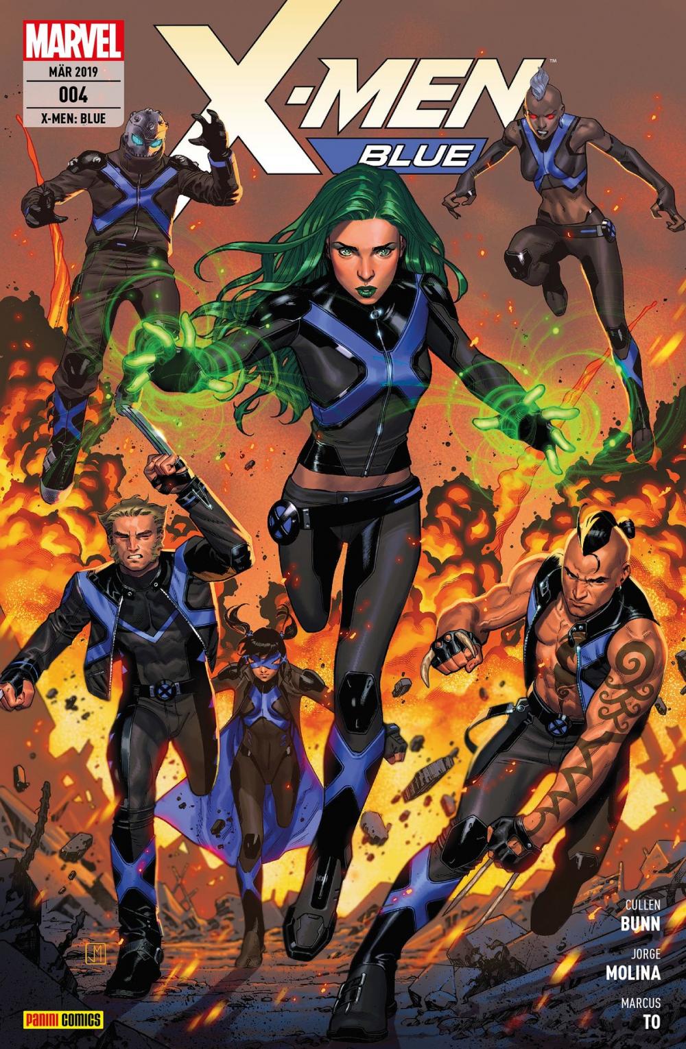 Big bigCover of X-Men: Blue 4 - Zu den Waffen