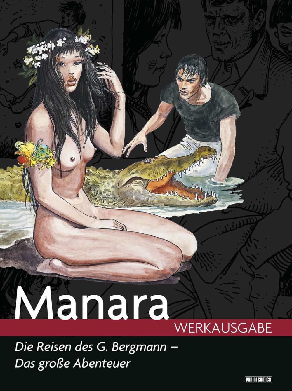 Big bigCover of Milo Manara Werkausgabe - Die Reisen des G. Bergmann - das große Abenteuer