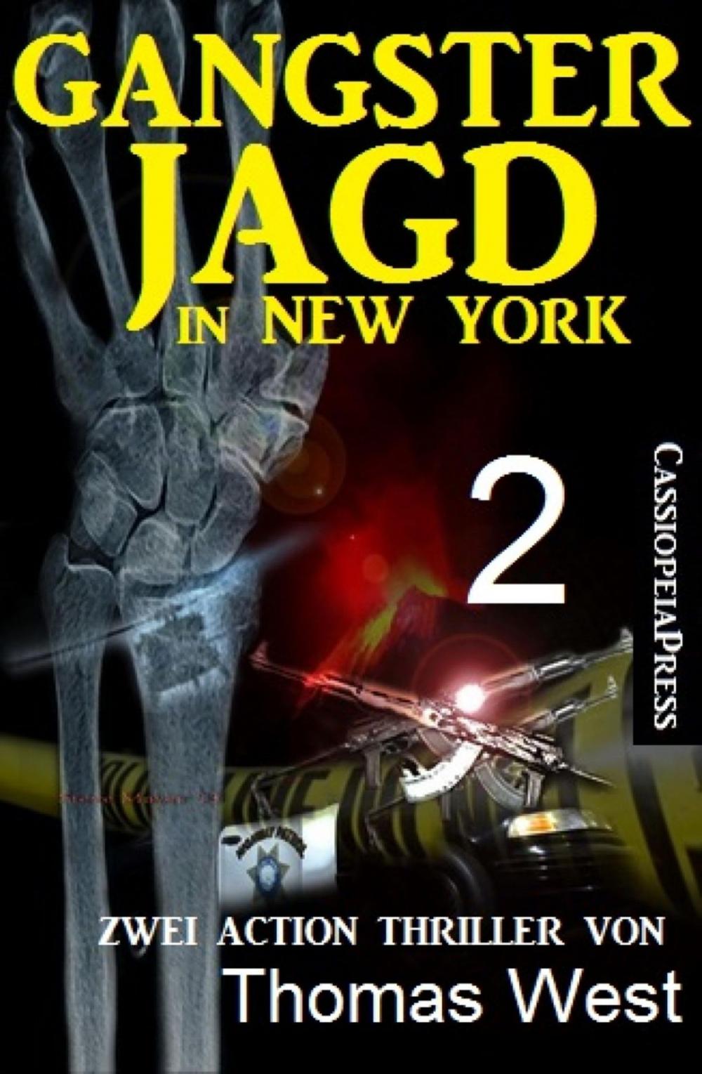 Big bigCover of Gangsterjagd in New York 2 - Zwei Action Thriller