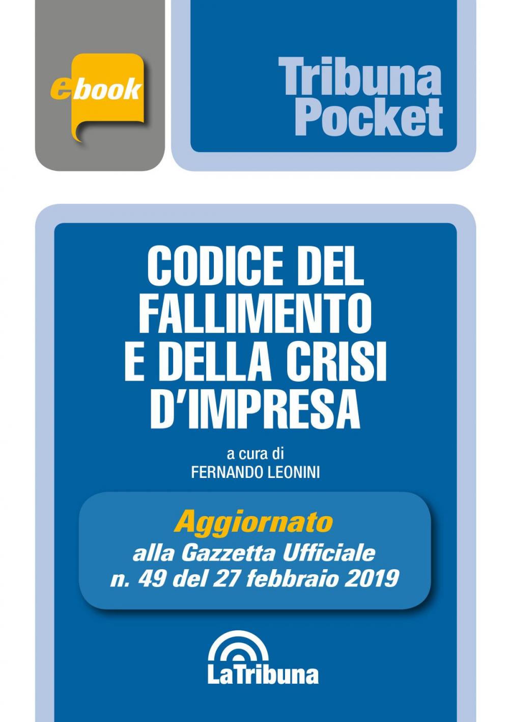 Big bigCover of Codice del fallimento e della crisi d'impresa