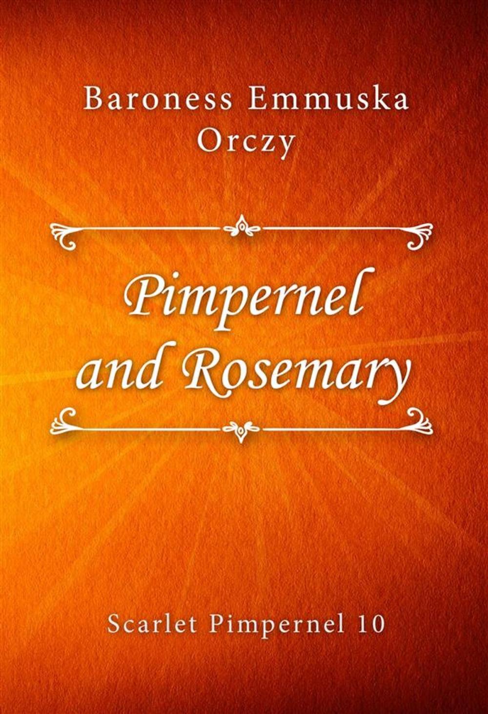 Big bigCover of Pimpernel and Rosemary