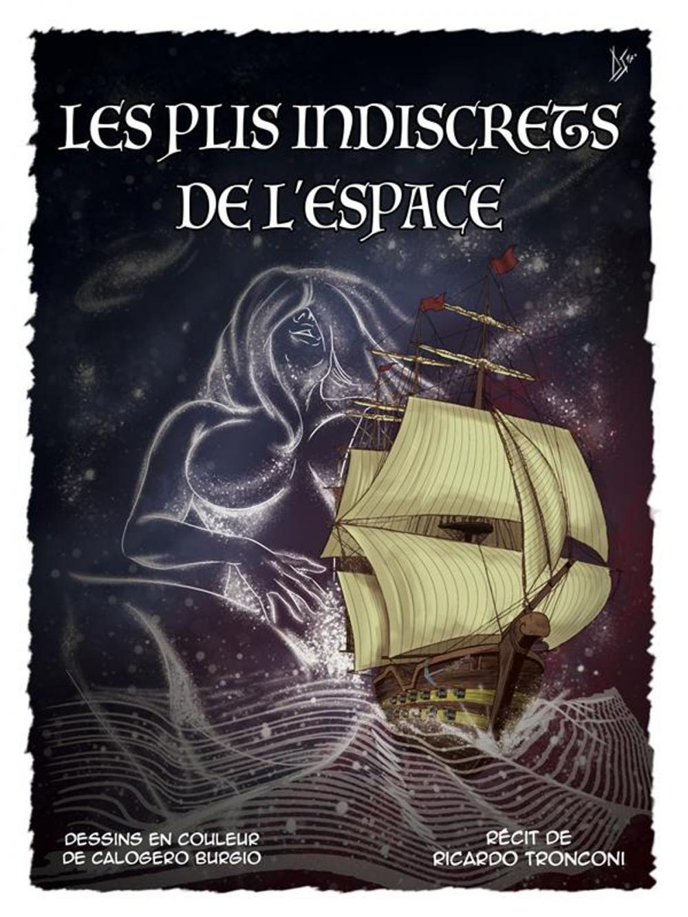 Big bigCover of Les plis indiscrets de l'espace - bande dessinée en couleur et nouvelle