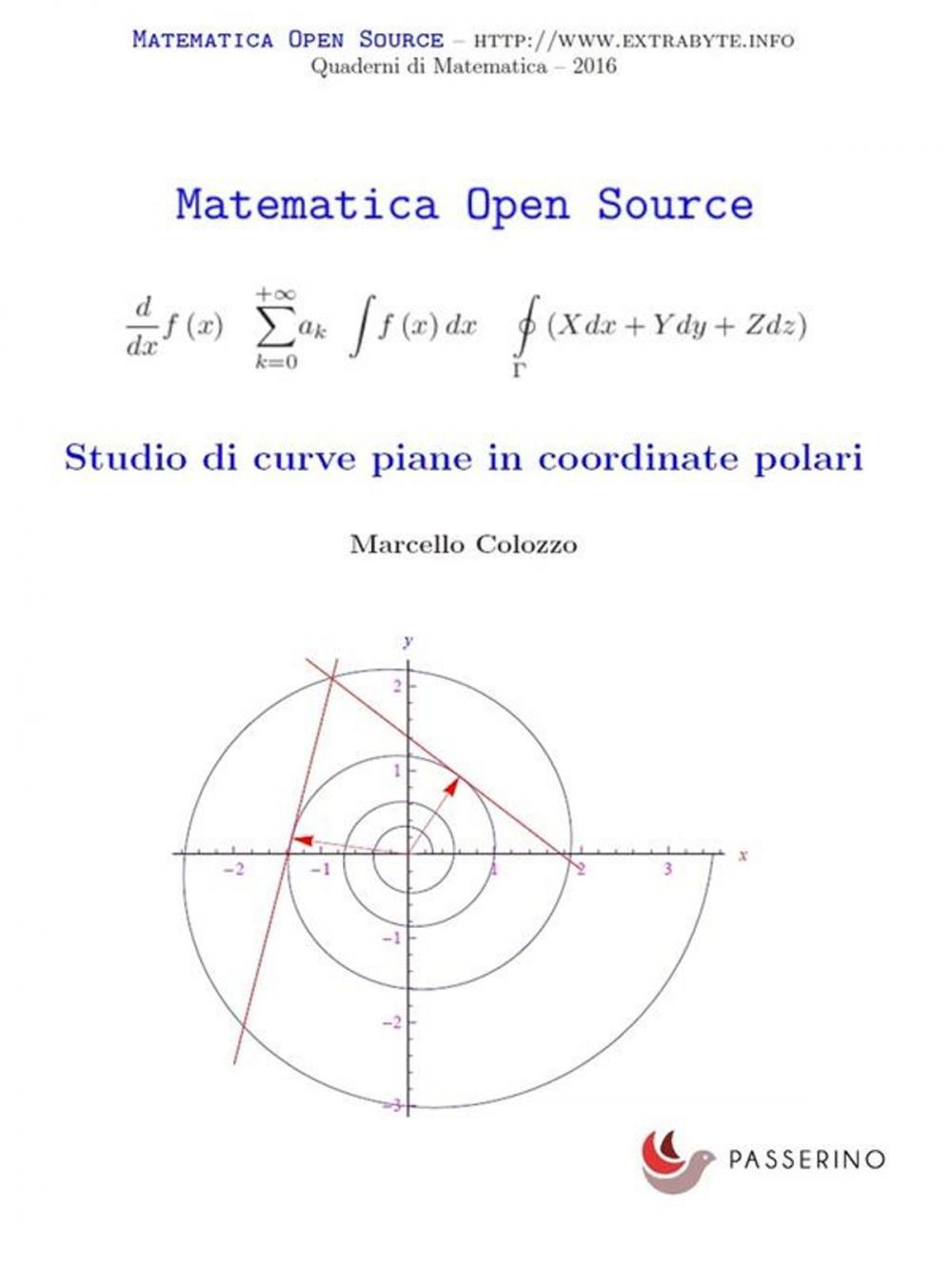 Big bigCover of Studio di curve piane in coordinate polari