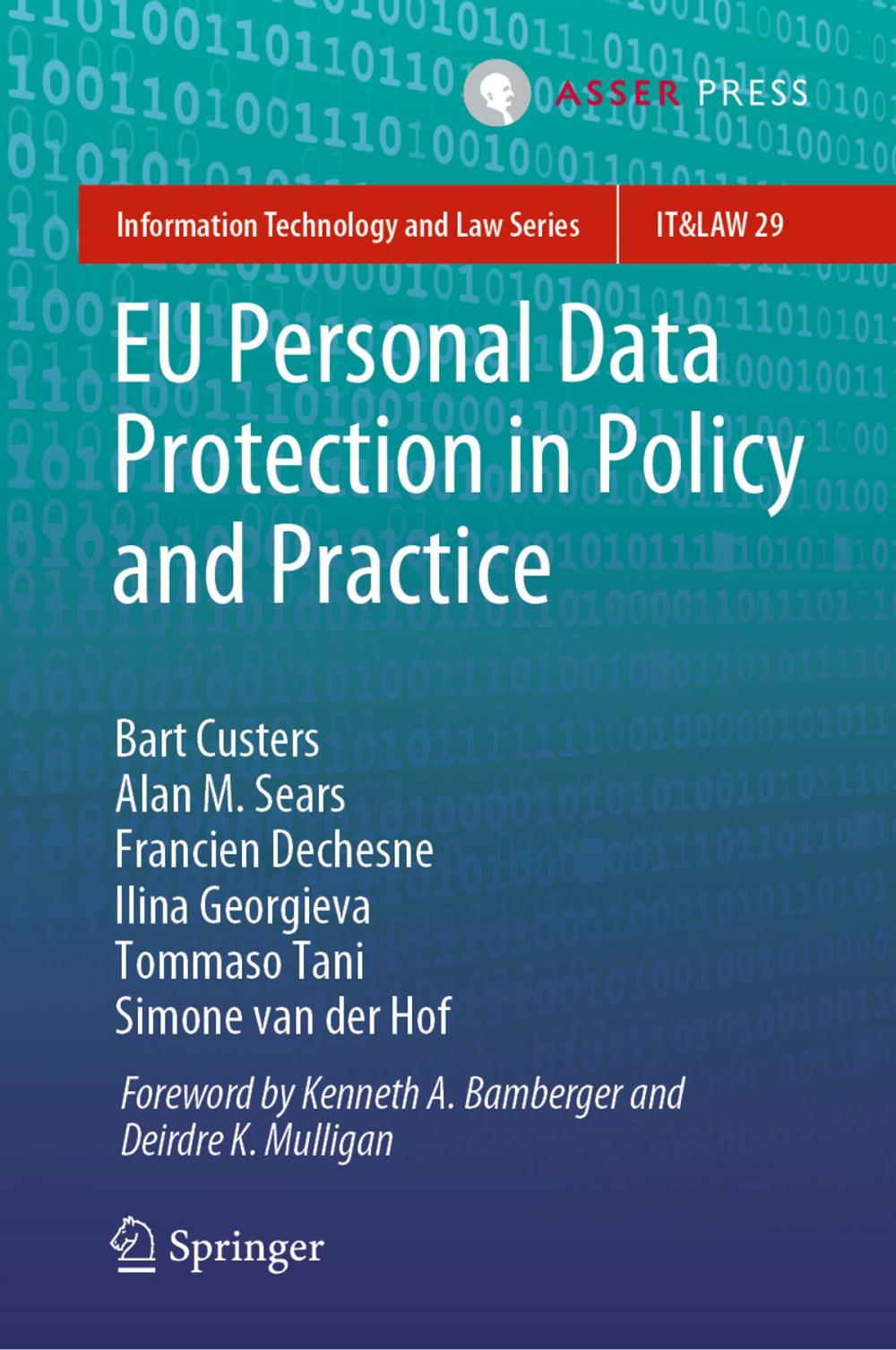 Big bigCover of EU Personal Data Protection in Policy and Practice