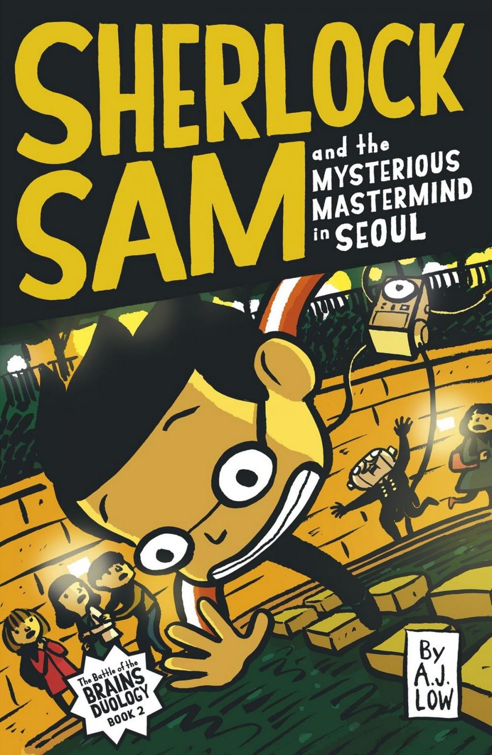 Big bigCover of Sherlock Sam and the Mysterious Mastermind in Seoul