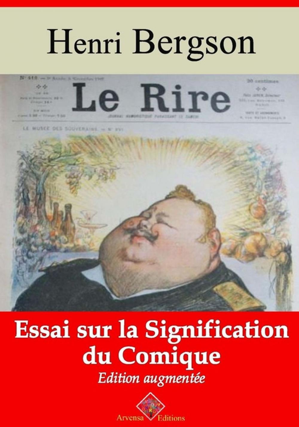 Big bigCover of Le Rire : essai sur la signification du comique – suivi d'annexes