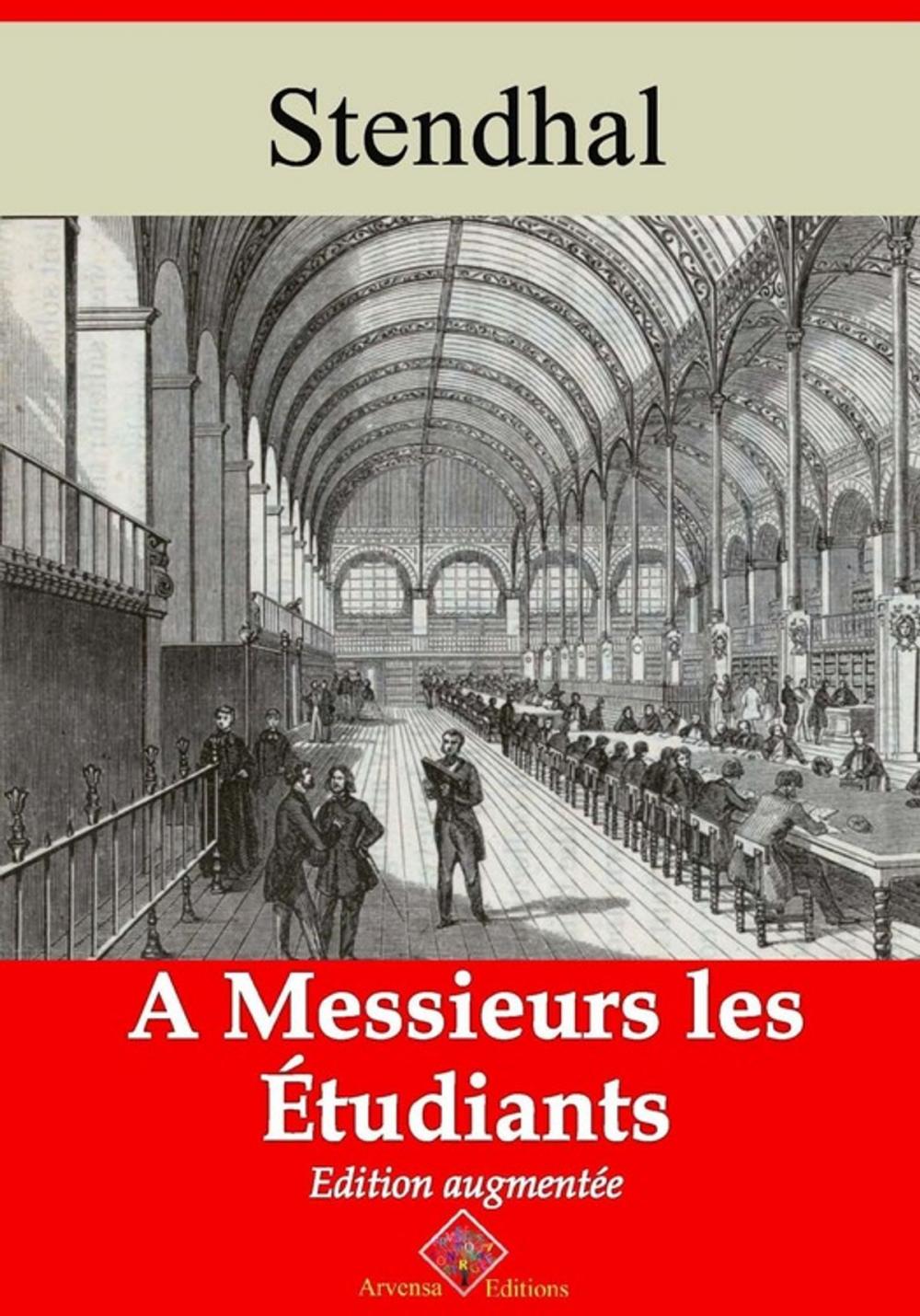 Big bigCover of À messieurs les étudiants – suivi d'annexes