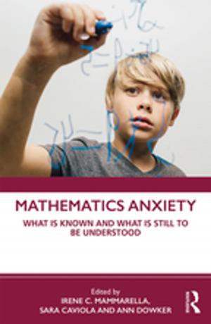 Cover of the book Mathematics Anxiety by Kimberly J. Vannest, John L. Davis, Richard I. Parker