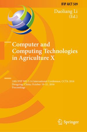 Cover of the book Computer and Computing Technologies in Agriculture X by Peter Ashcroft