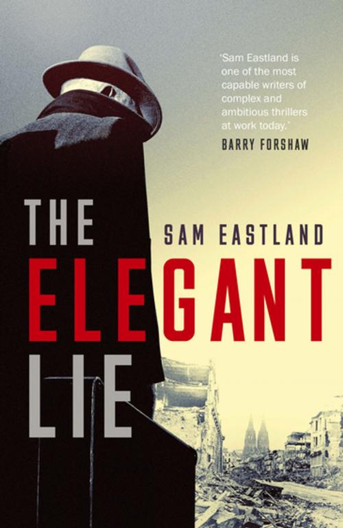 Cover of the book The Elegant Lie by Sam Eastland, Faber & Faber