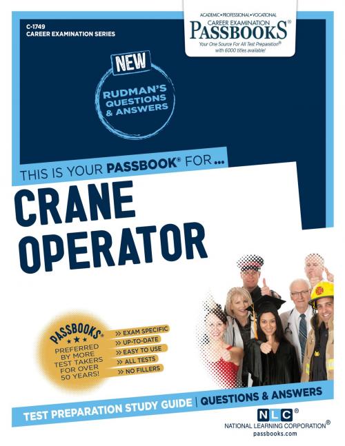 Cover of the book Crane Operator (Any Motive Power Except Steam) by National Learning Corporation, National Learning Corporation