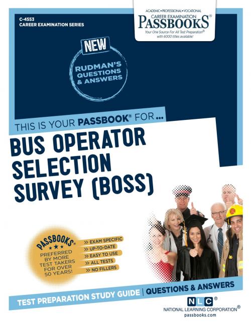 Cover of the book Bus Operator Selection Survey by National Learning Corporation, National Learning Corporation