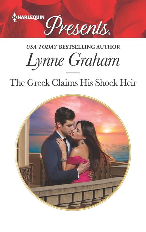 Cover of the book The Greek Claims His Shock Heir by Lynne Graham, Harlequin