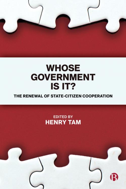 Cover of the book Whose government is it? by , Bristol University Press