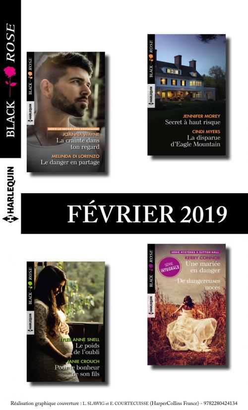 Cover of the book 11 romans Black Rose (n° 519 à 522 - Février 2019) by Collectif, Harlequin