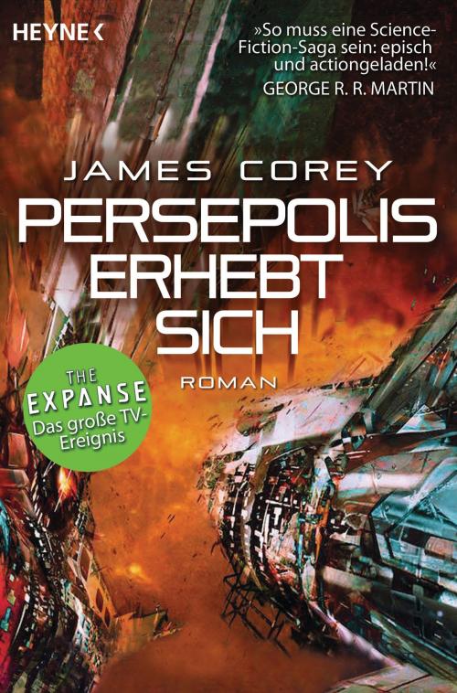 Cover of the book Persepolis erhebt sich by James Corey, Heyne Verlag