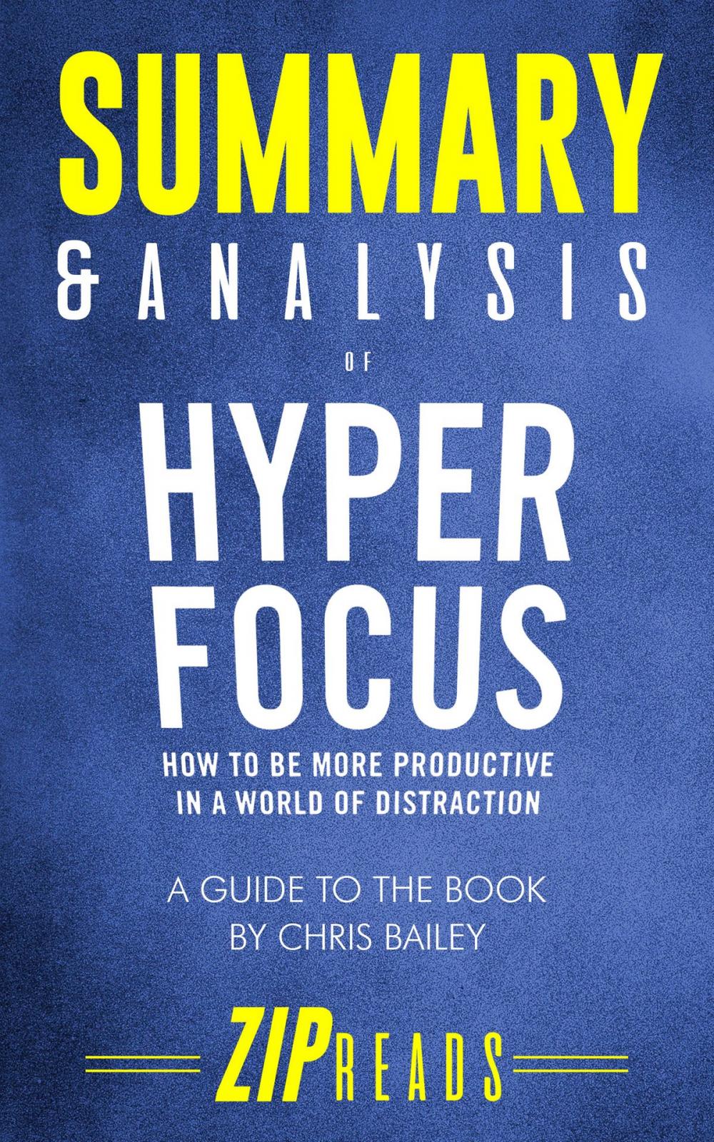 Big bigCover of Summary & Analysis of Hyperfocus