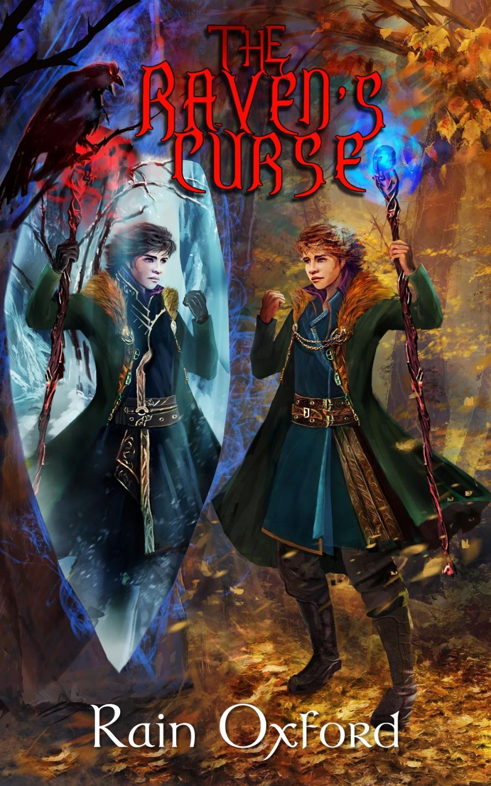 Big bigCover of The Raven's Curse