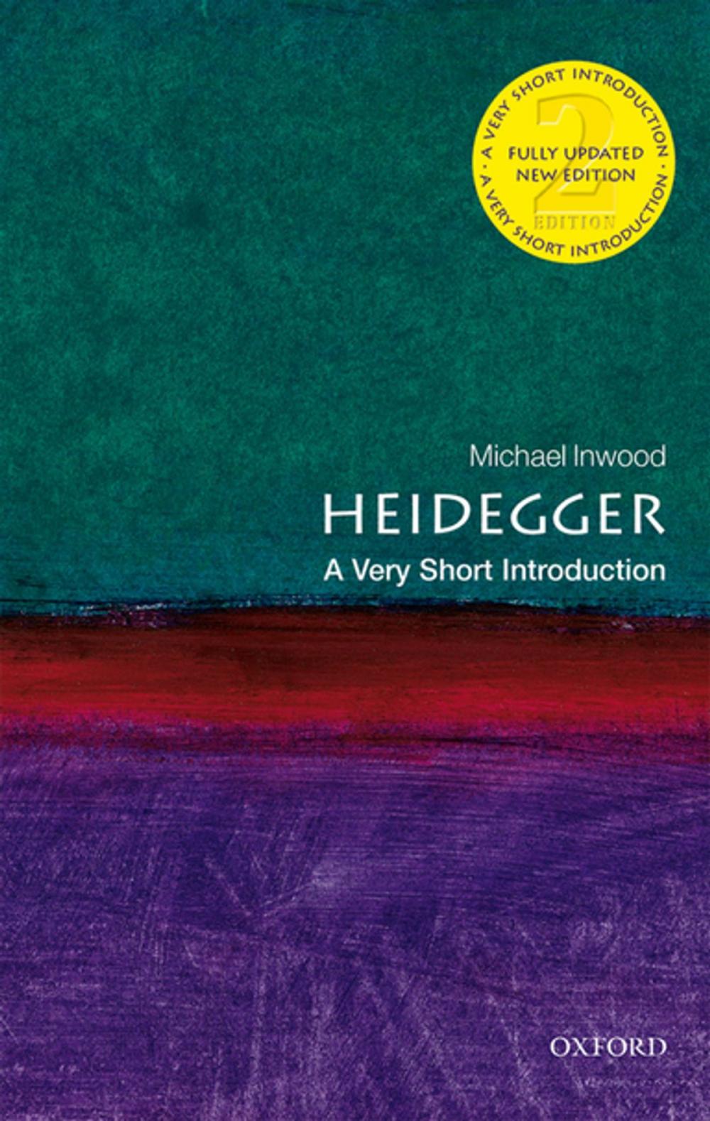 Big bigCover of Heidegger: A Very Short Introduction