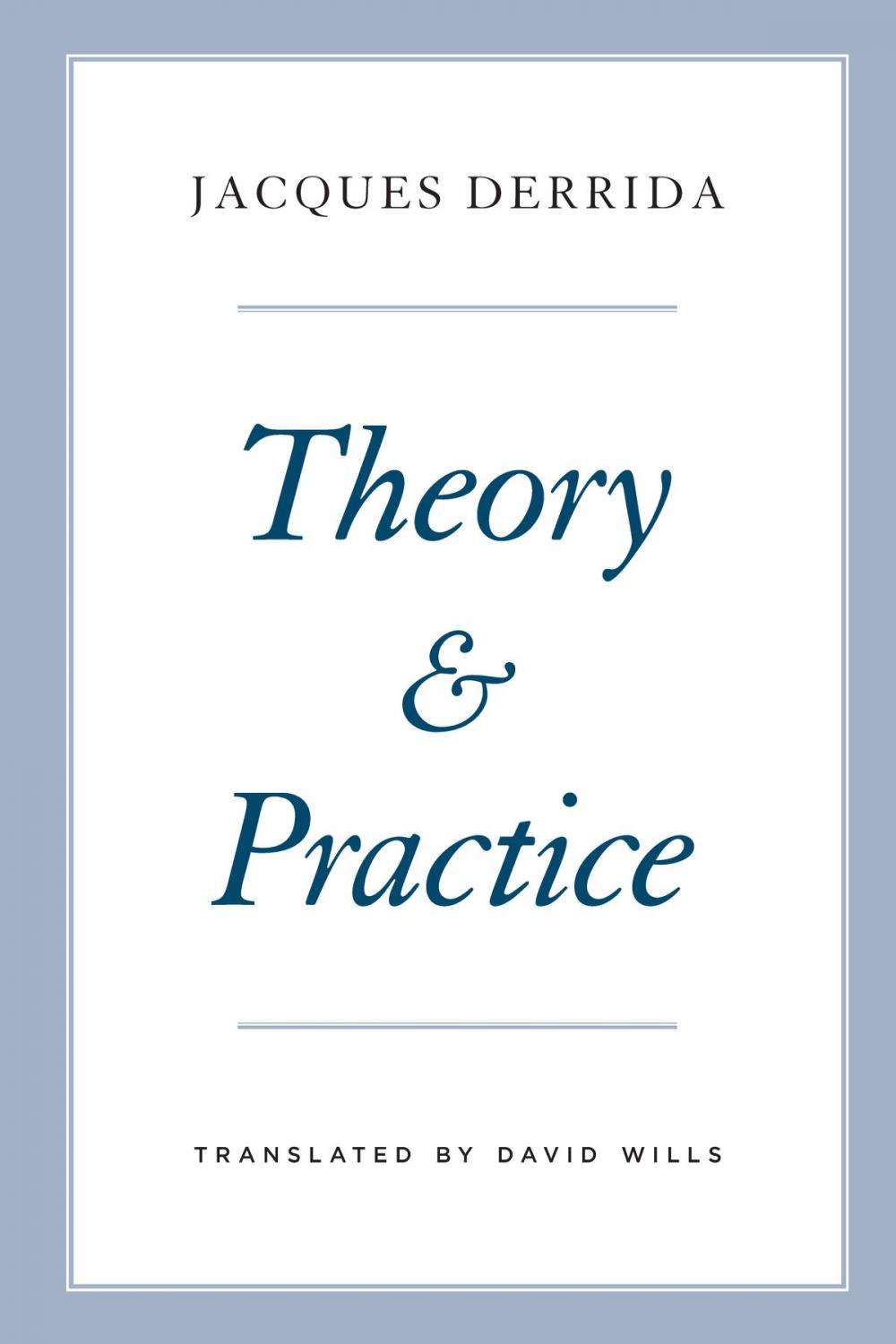 Big bigCover of Theory and Practice