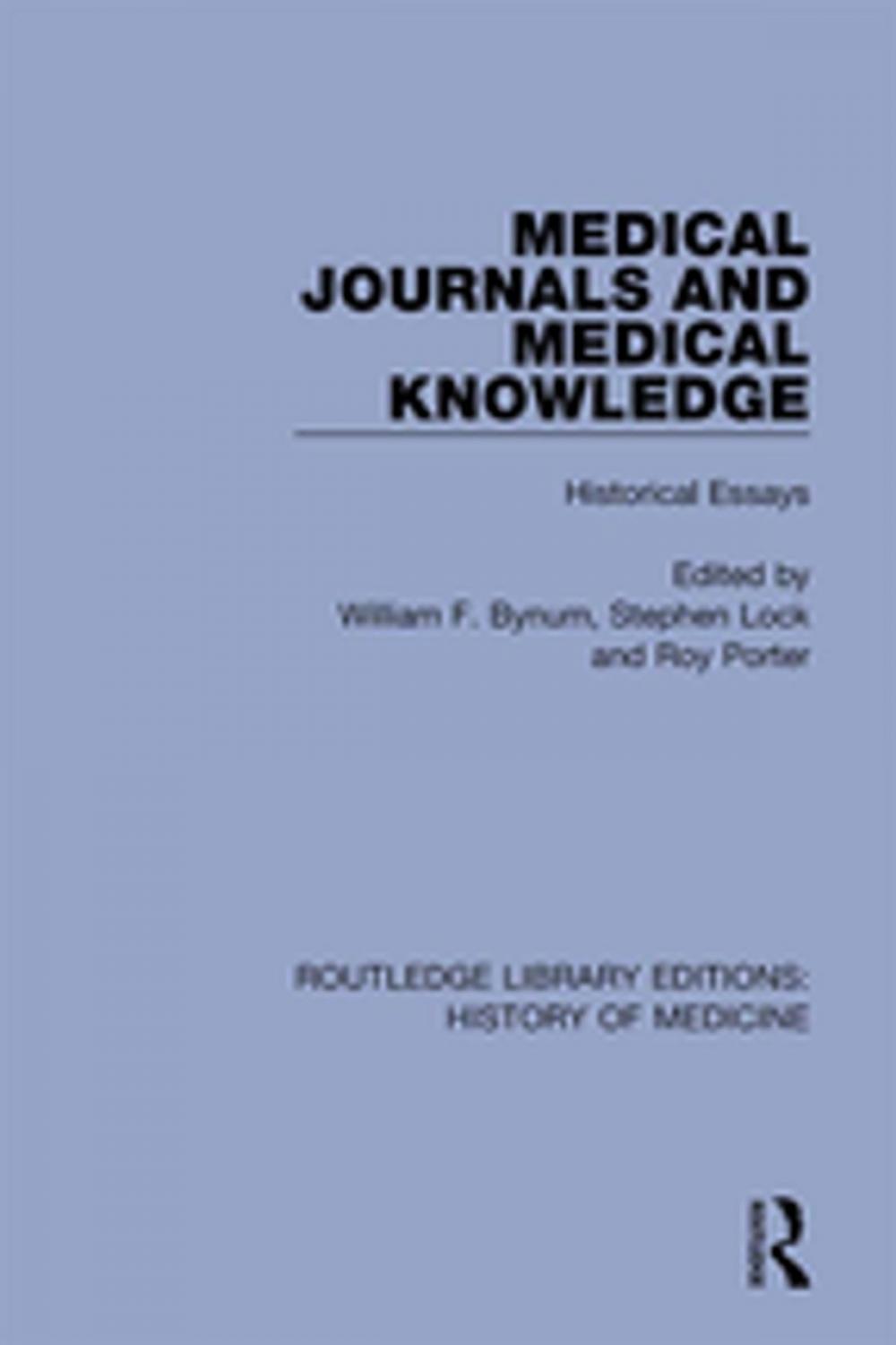 Big bigCover of Medical Journals and Medical Knowledge