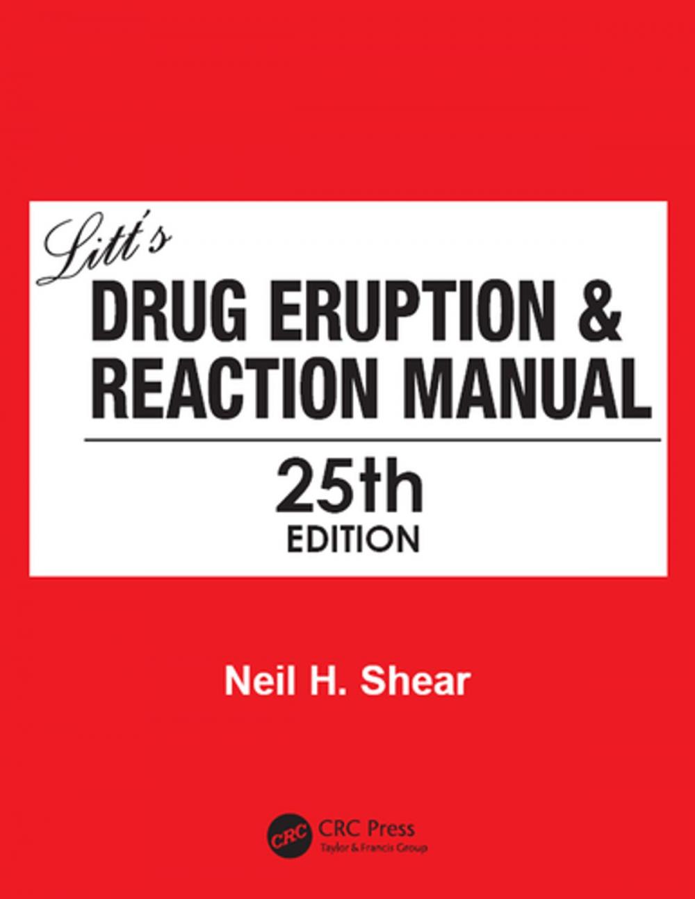 Big bigCover of Litt's Drug Eruption & Reaction Manual 25E