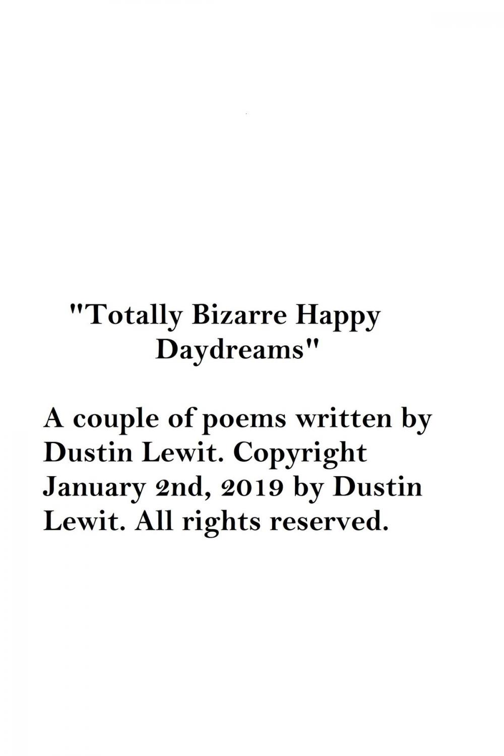 Big bigCover of Totally Bizarre Happy Daydreams