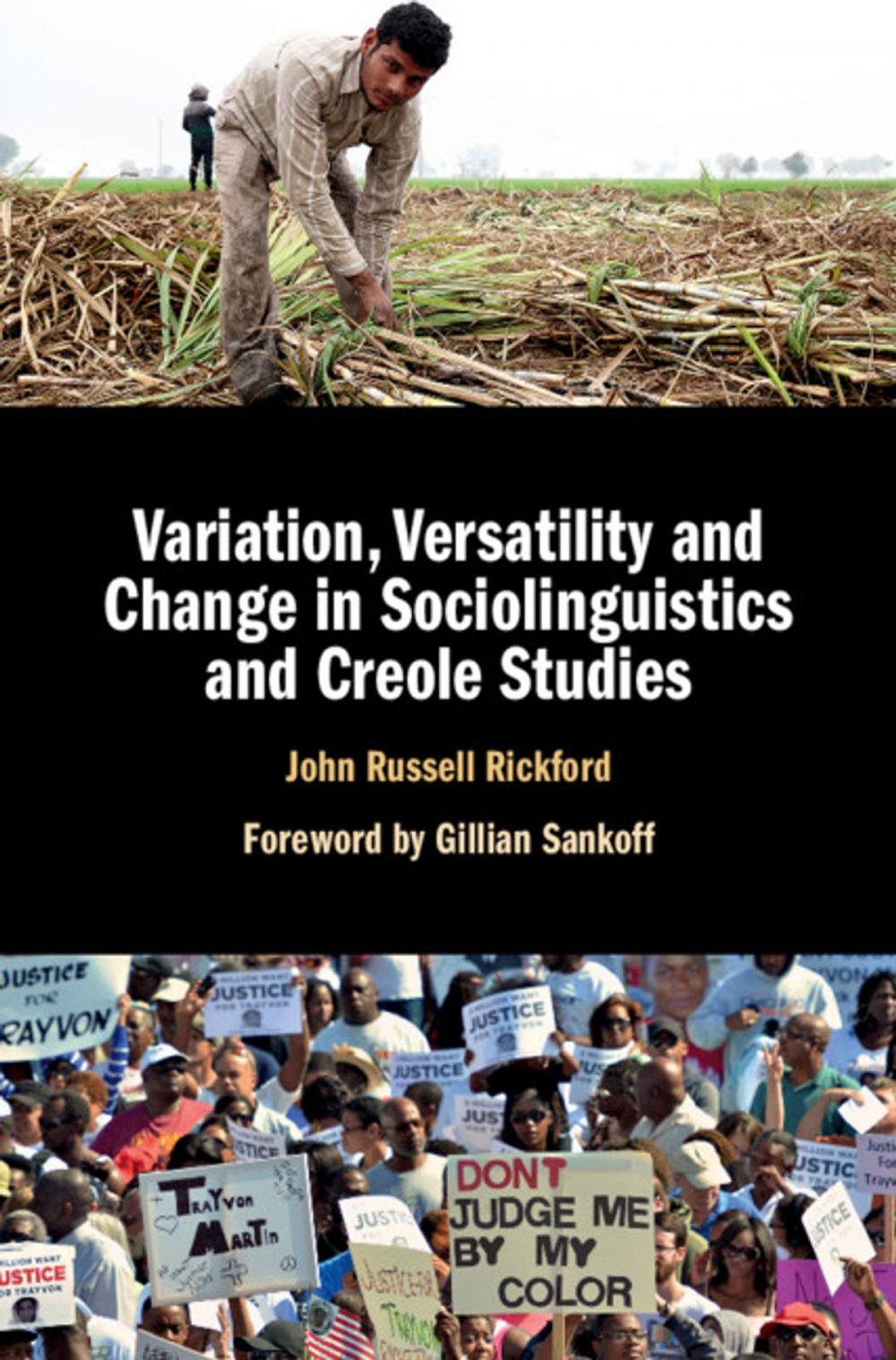 Big bigCover of Variation, Versatility and Change in Sociolinguistics and Creole Studies