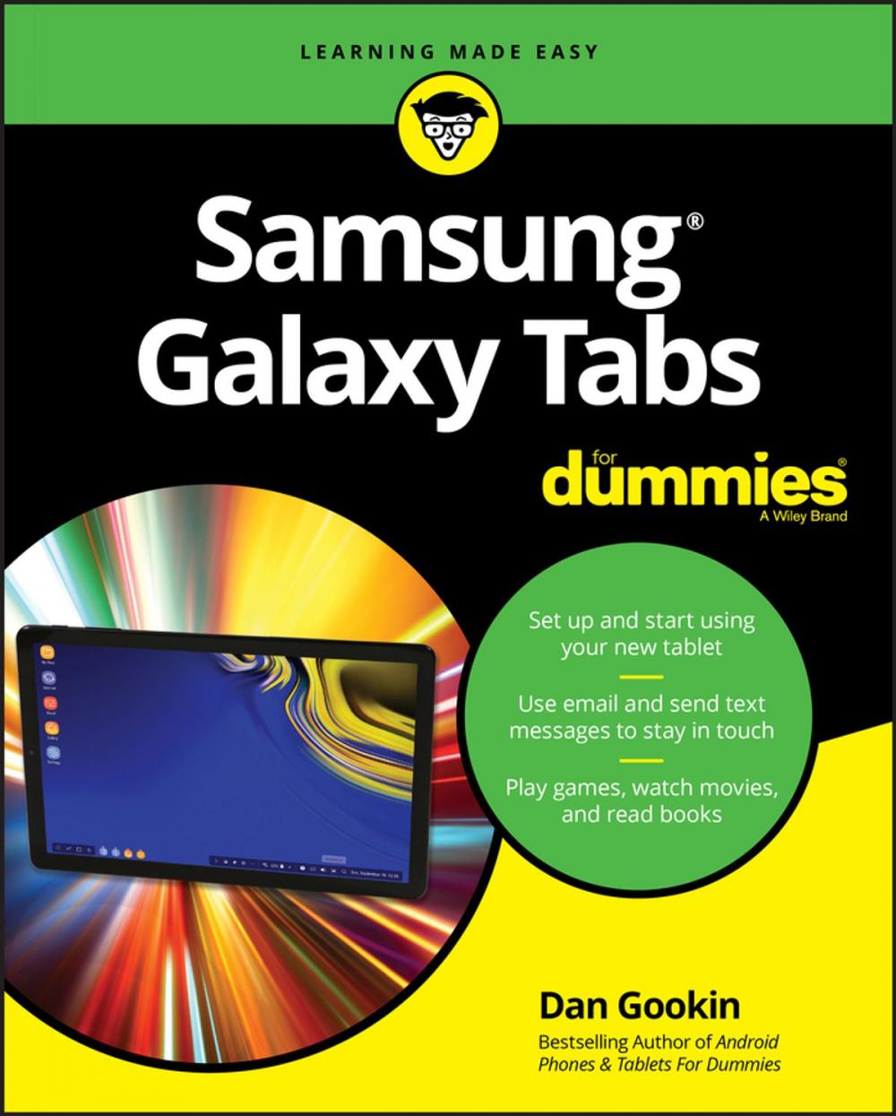 Big bigCover of Samsung Galaxy Tabs For Dummies