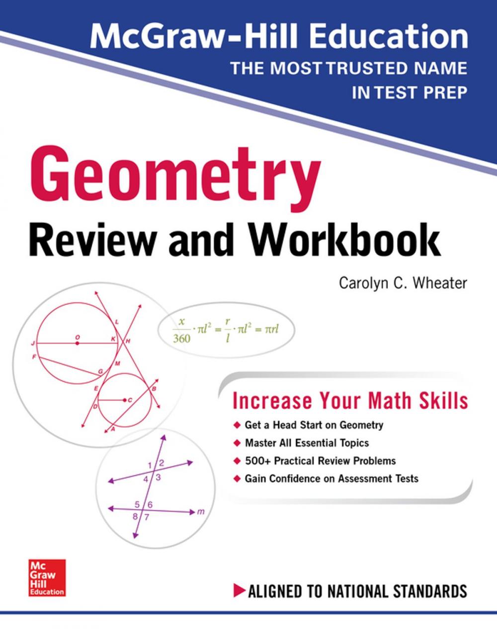 Big bigCover of McGraw-Hill Education Geometry Review and Workbook