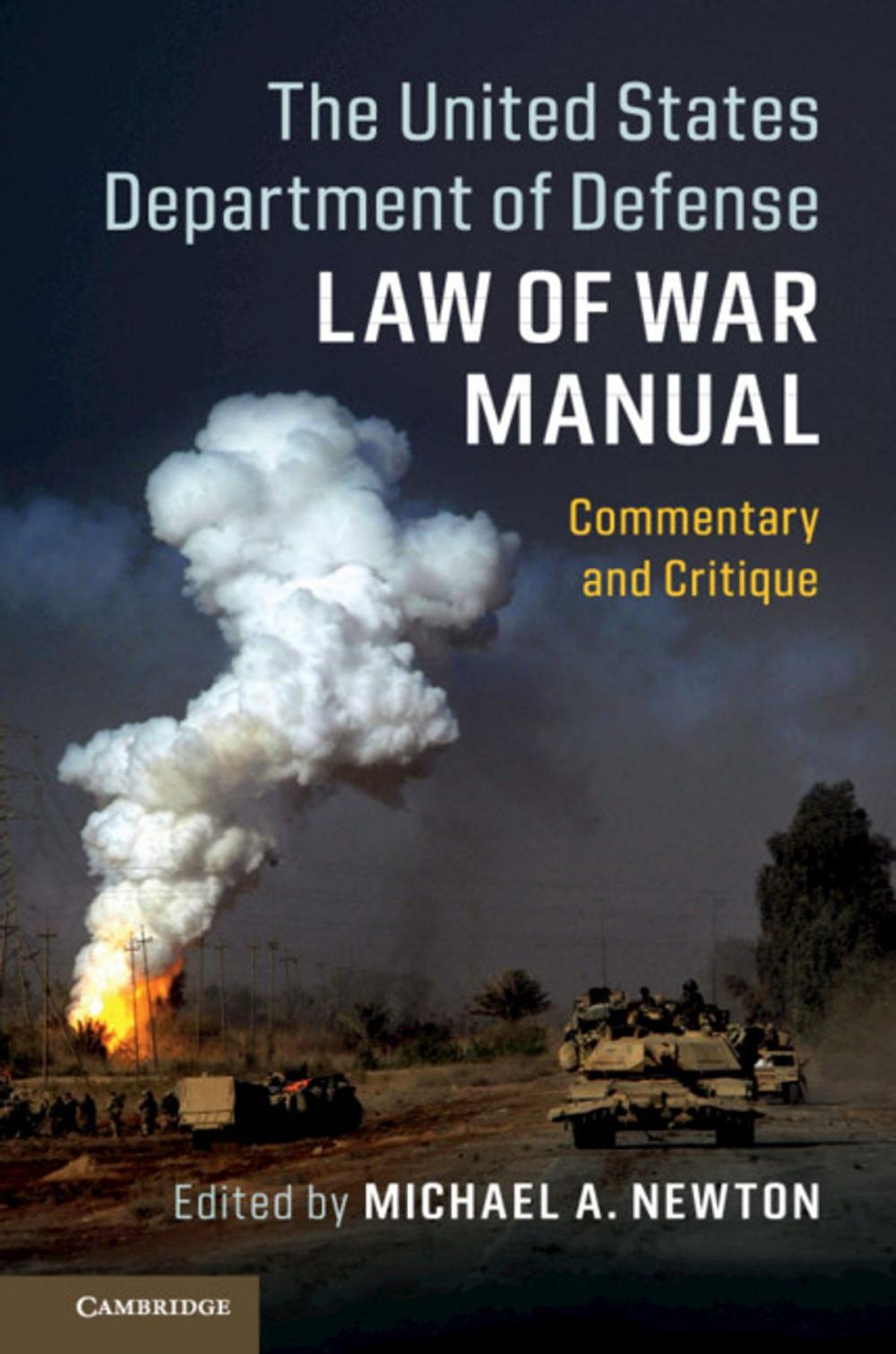 Big bigCover of The United States Department of Defense Law of War Manual