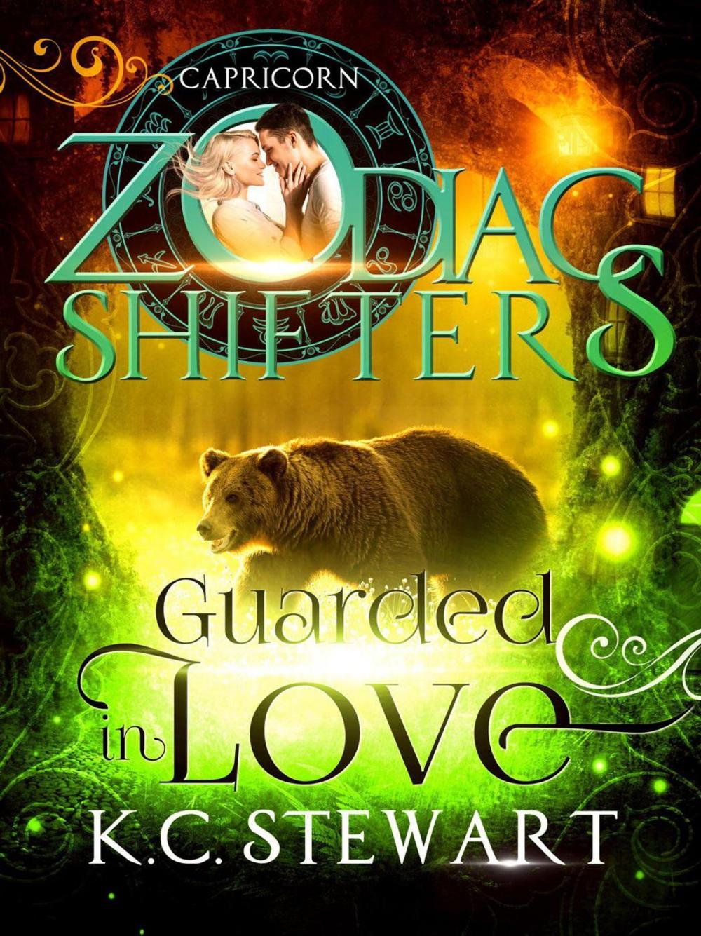 Big bigCover of Guarded in Love: A Zodiac Shifters Paranormal Romance, Capricorn