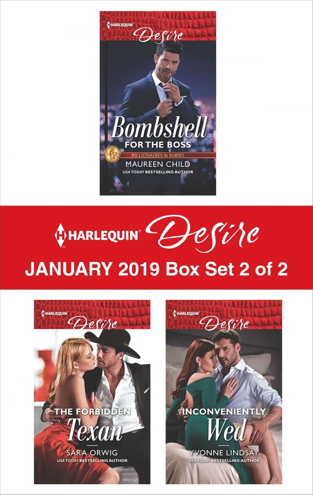 Big bigCover of Harlequin Desire January 2019 - Box Set 2 of 2