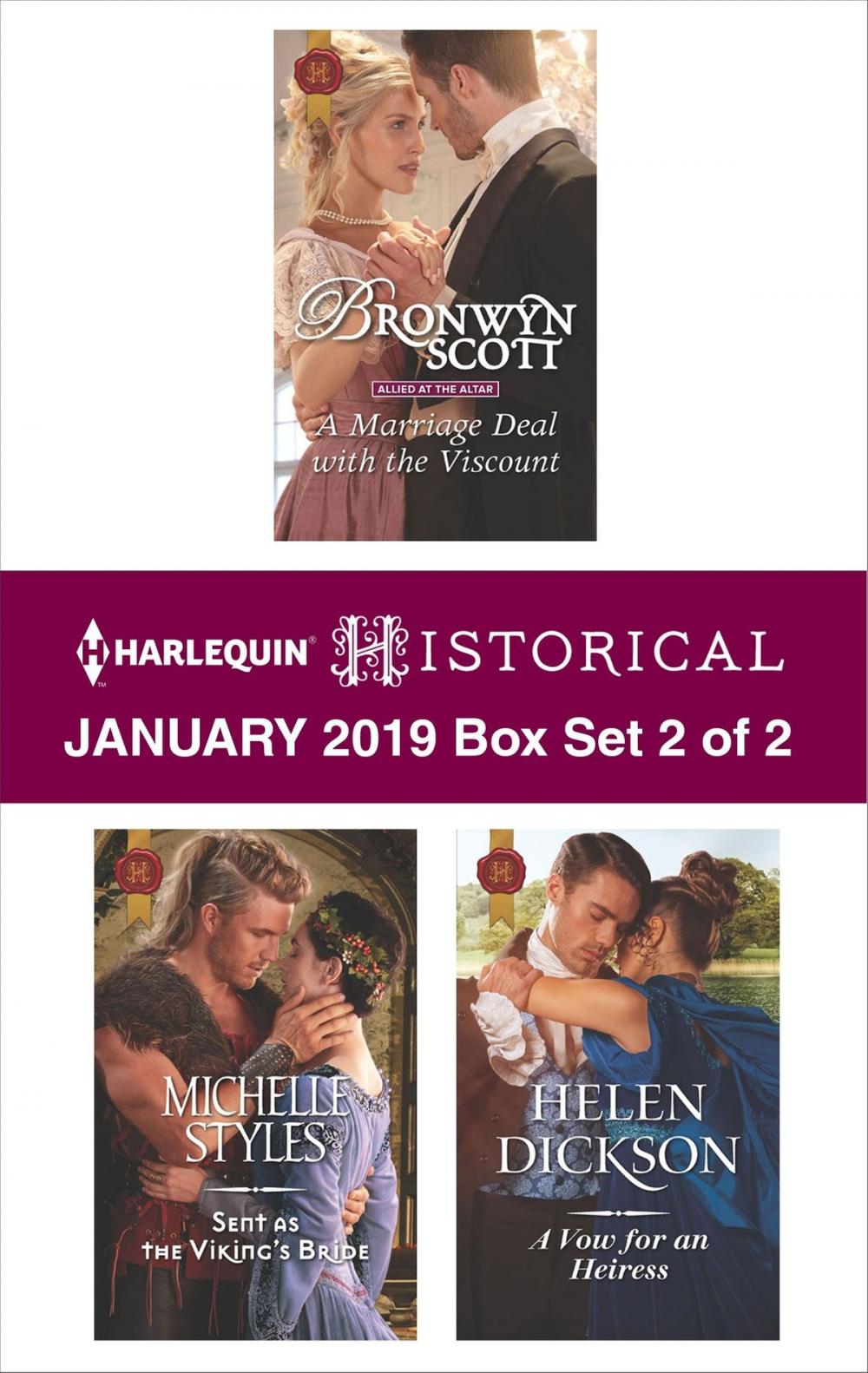 Big bigCover of Harlequin Historical January 2019 - Box Set 2 of 2