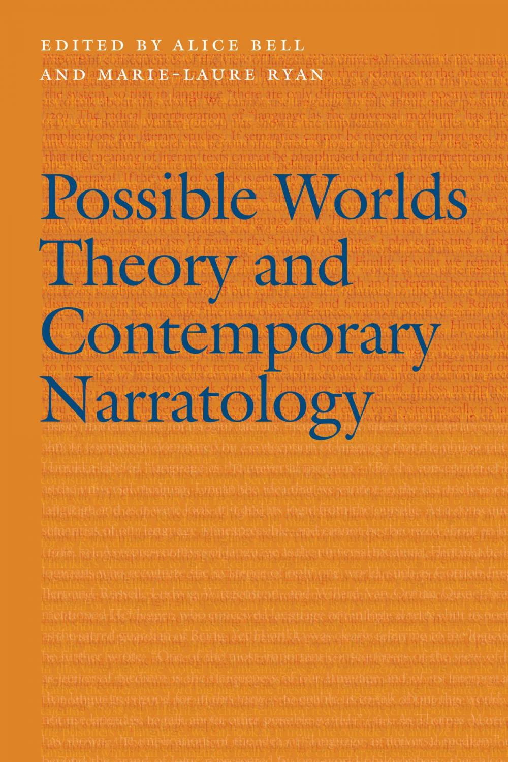 Big bigCover of Possible Worlds Theory and Contemporary Narratology