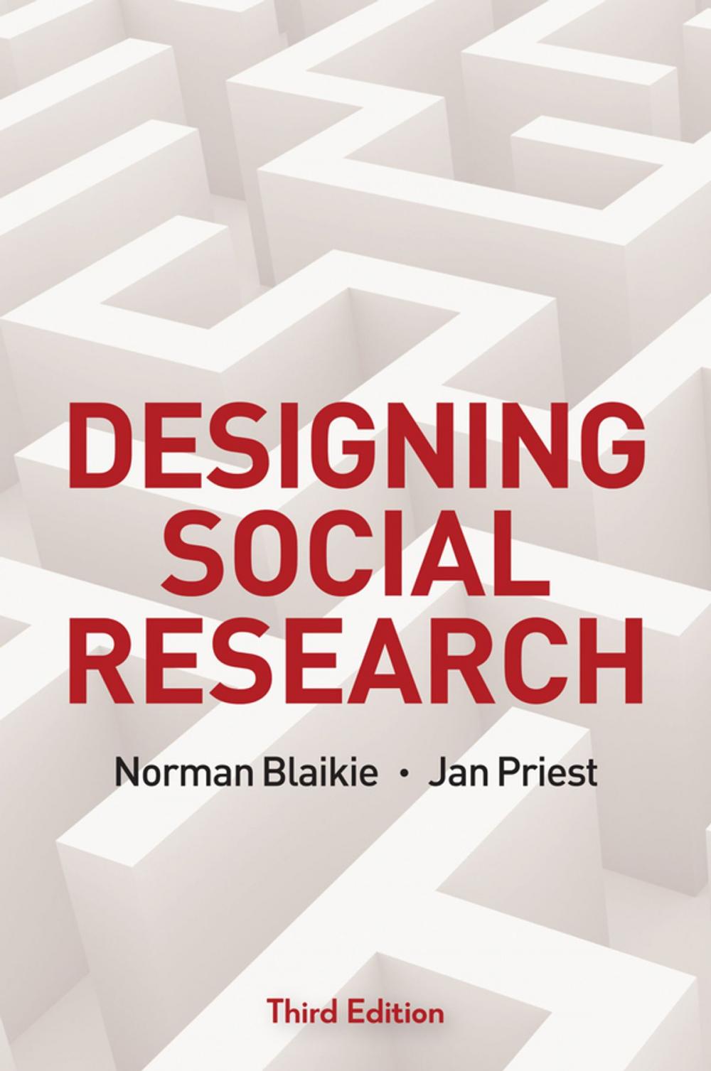 Big bigCover of Designing Social Research