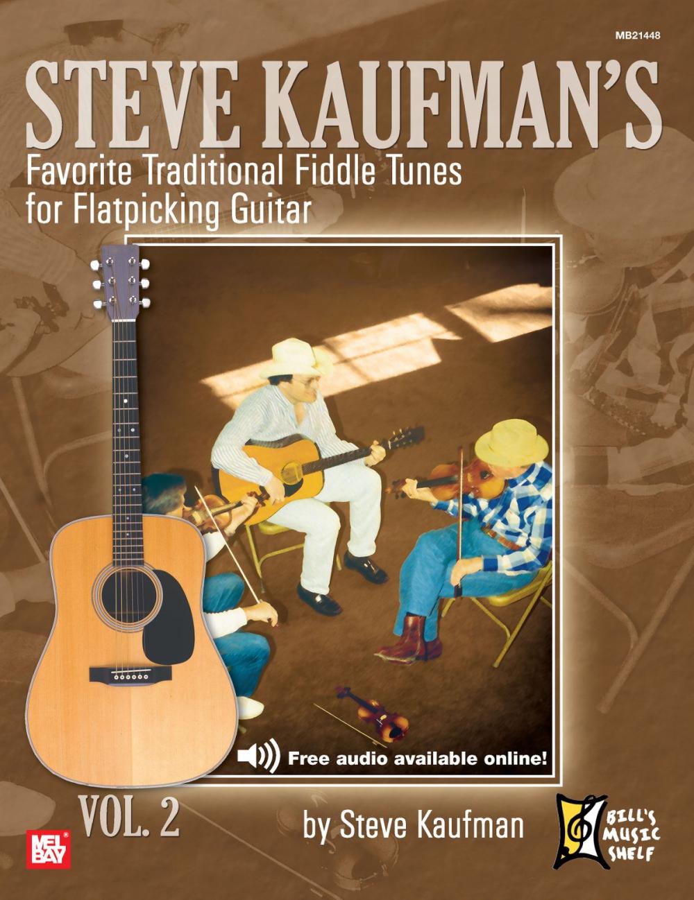 Big bigCover of Steve Kaufman's Favorite Fiddle Tunes for Flatpicking Guitar