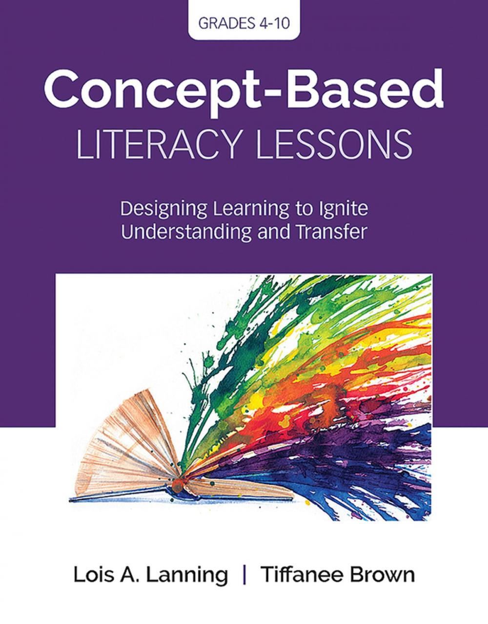 Big bigCover of Concept-Based Literacy Lessons