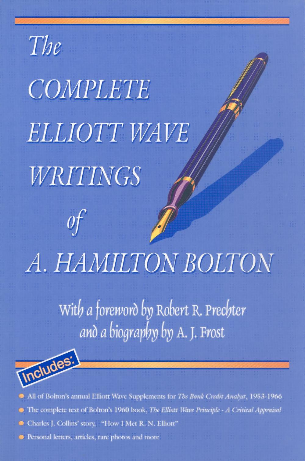 Big bigCover of The Complete Elliott Wave Writings of A. Hamilton Bolton