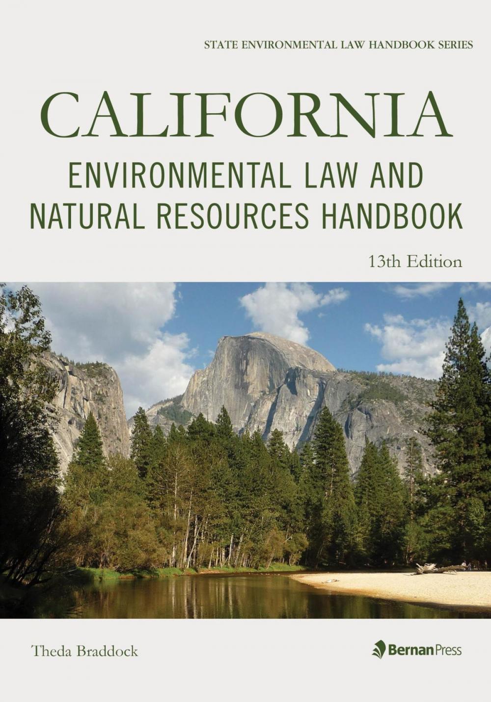 Big bigCover of California Environmental Law and Natural Resources Handbook