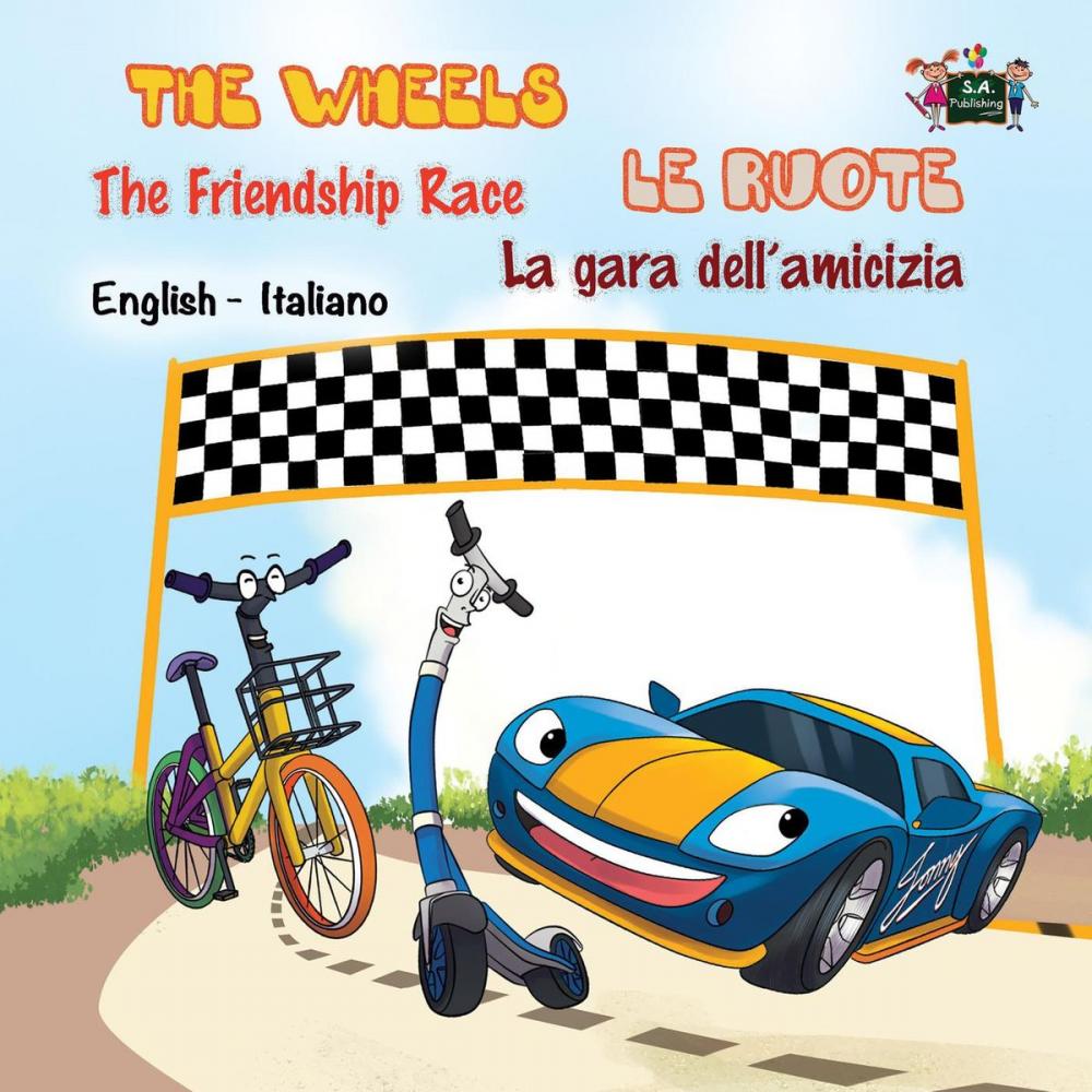 Big bigCover of The Wheels The Friendship Race Le ruote La gara dell’amicizia