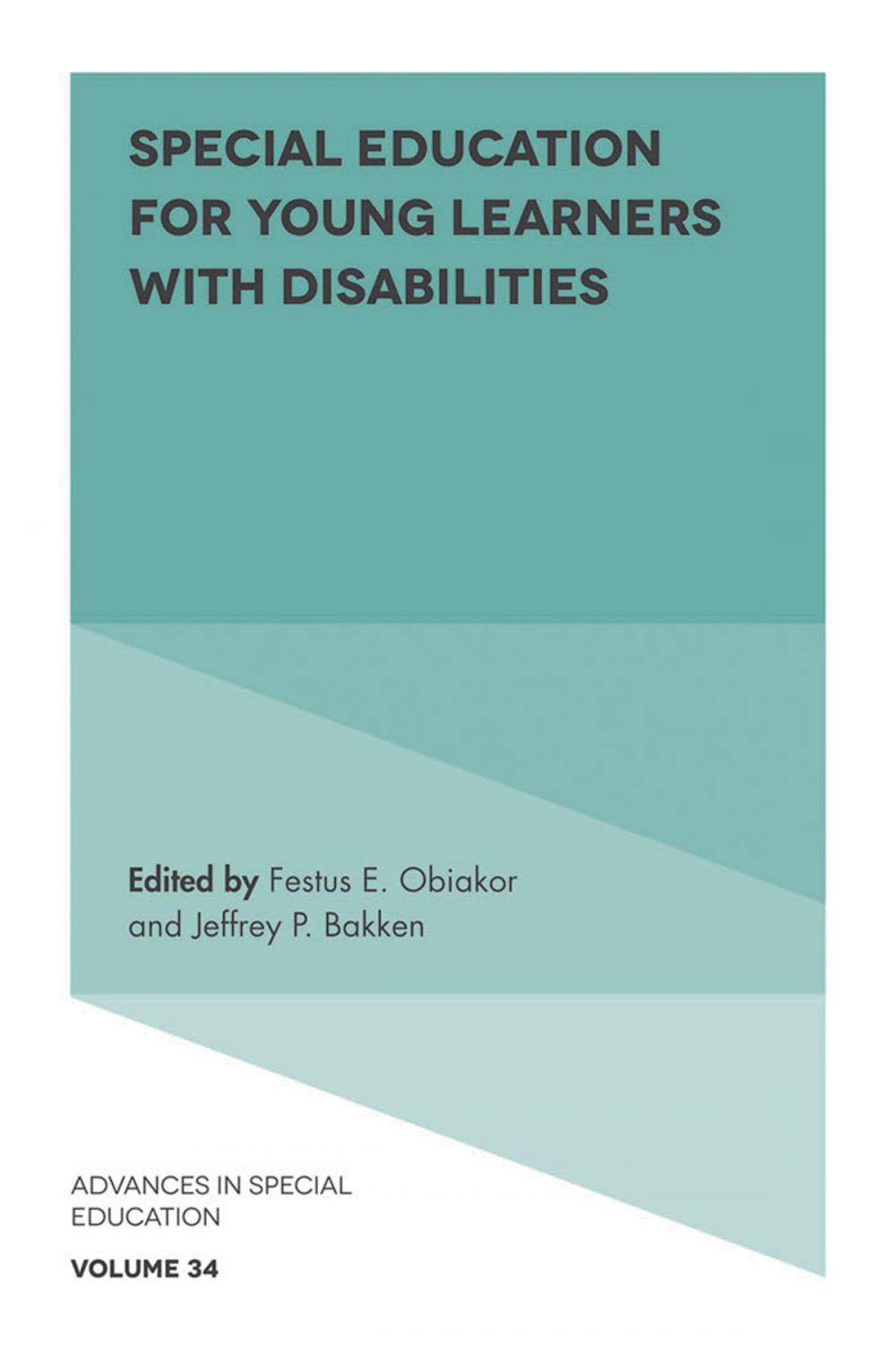 Big bigCover of Special Education for Young Learners with Disabilities